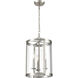 Aydenn 3 Light 11.75 inch Brushed Nickel Indoor Pendant Ceiling Light